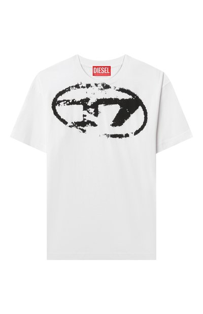 Хлопковая футболка DIESEL, арт. J02240/KYAUN