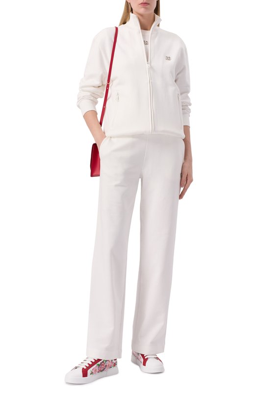 Кожаные кеды Portofino Dolce & Gabbana CK2330/AD773 Белый  CK2330/AD773 Фото 2