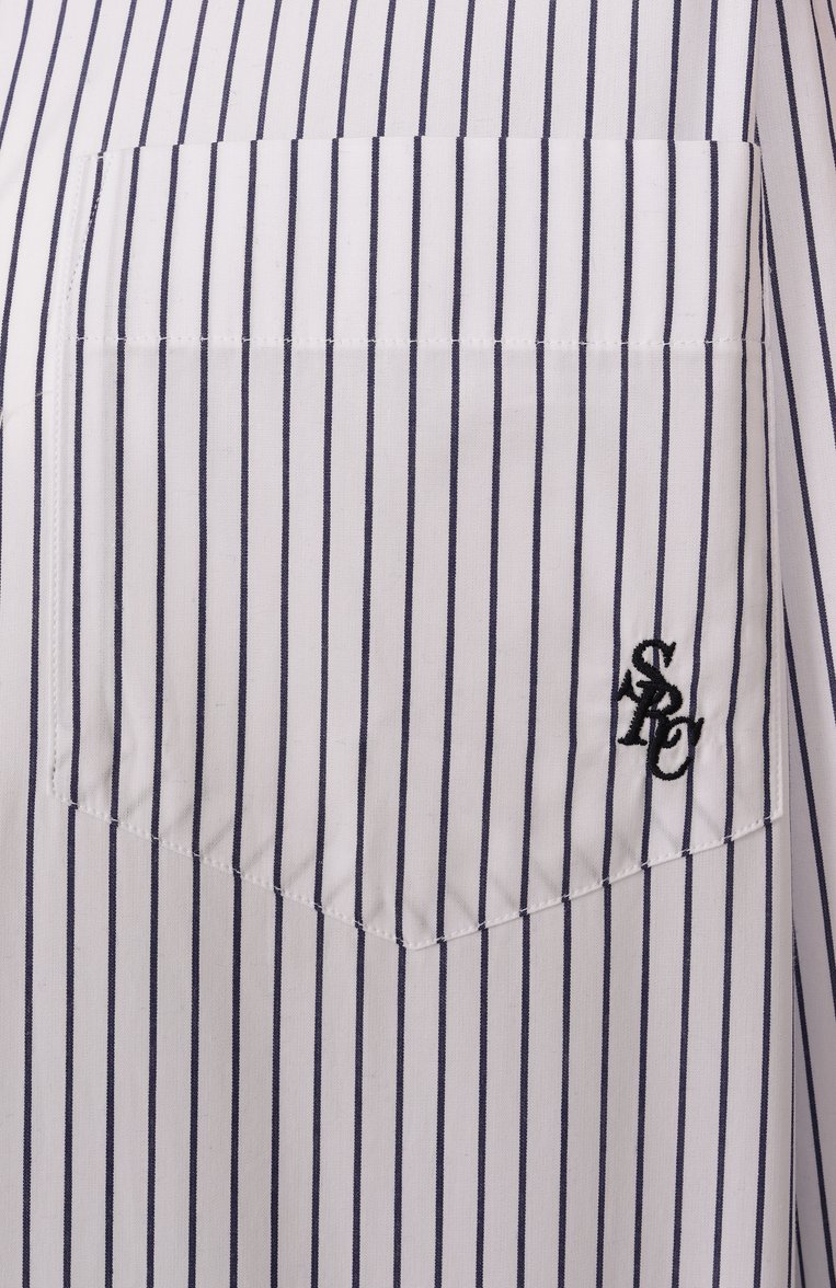 Хлопковая рубашка SPORTY AND RICH, арт. SI006606302ST02, фото 6