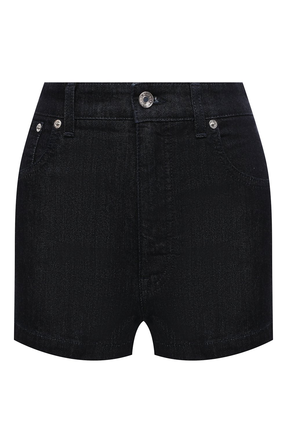 Джинсовые шорты DOLCE & GABBANA темно-синего цвета по цене 41900 руб., арт. FTB06D/G8DA5, фото 1 Джинсовые шорты DOLCE & GABBANA, арт. FTB06D/G8DA5, фото 1