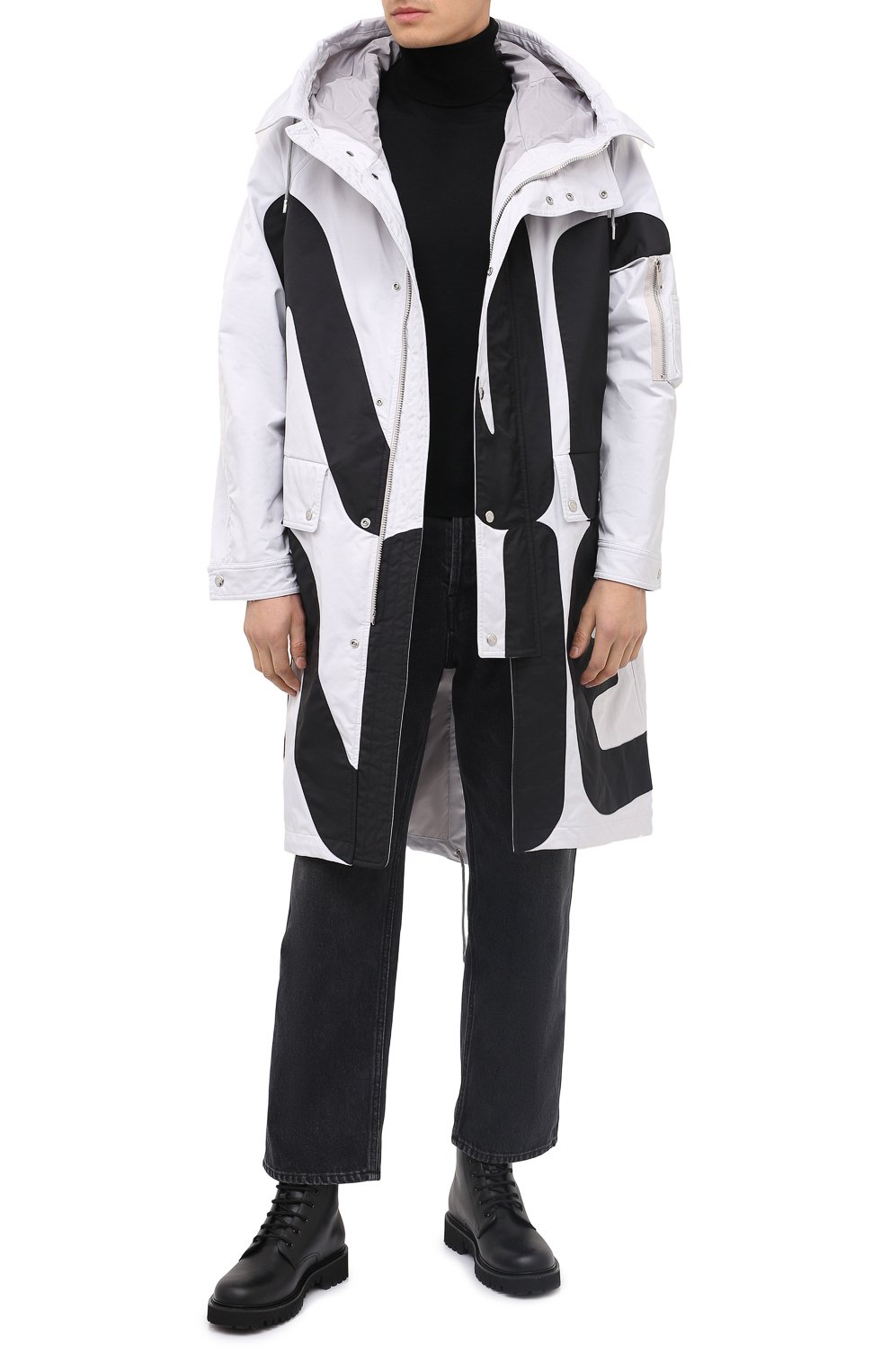 Утепленная парка VALENTINO, арт. UV0CJD396Q3, фото 2