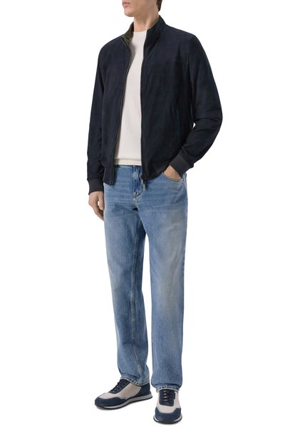 Двусторонний замшевый бомбер GIMO'S, арт. 6S20.1.040.50R/112, фото 2