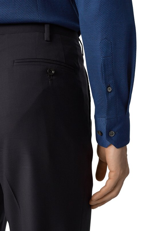 Хлопковая сорочка Giorgio Armani GM000056/TE14817 Синий  GM000056/TE14817 Фото 5