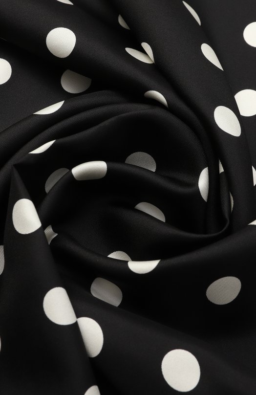 Шелковый платок Valentino 7W0EI114/XBQ Чёрно-белый  7W0EI114/XBQ Фото 3