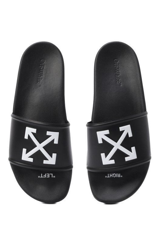 Шлепанцы Bookish Off-White 0MIU003C99MAT001 Чёрный  0MIU003C99MAT001 Фото 5