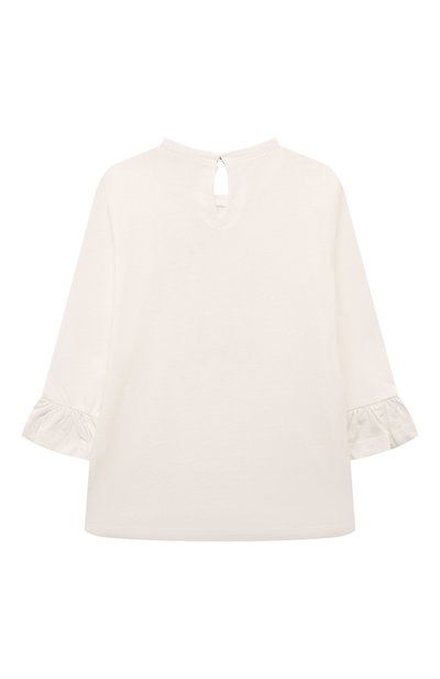 Хлопковый лонгслив MONNALISA, арт. 39D611., фото 2