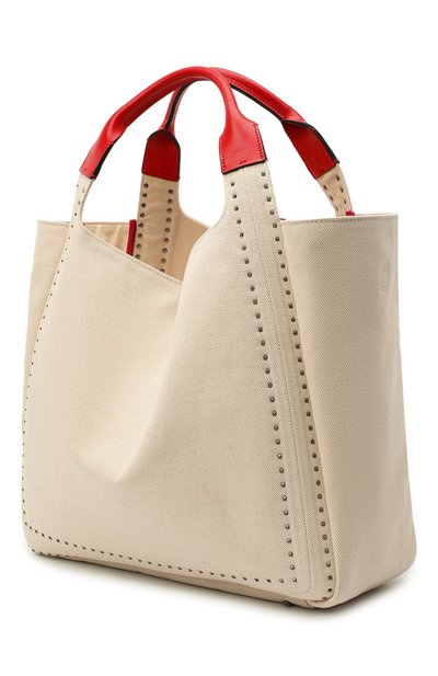 Сумка-шопер atelier medium VALENTINO бежевого цвета по цене 276000 руб., арт. UW0B0H85/NIZ, фото 4 Сумка-шопер atelier medium VALENTINO, арт. UW0B0H85/NIZ, фото 4