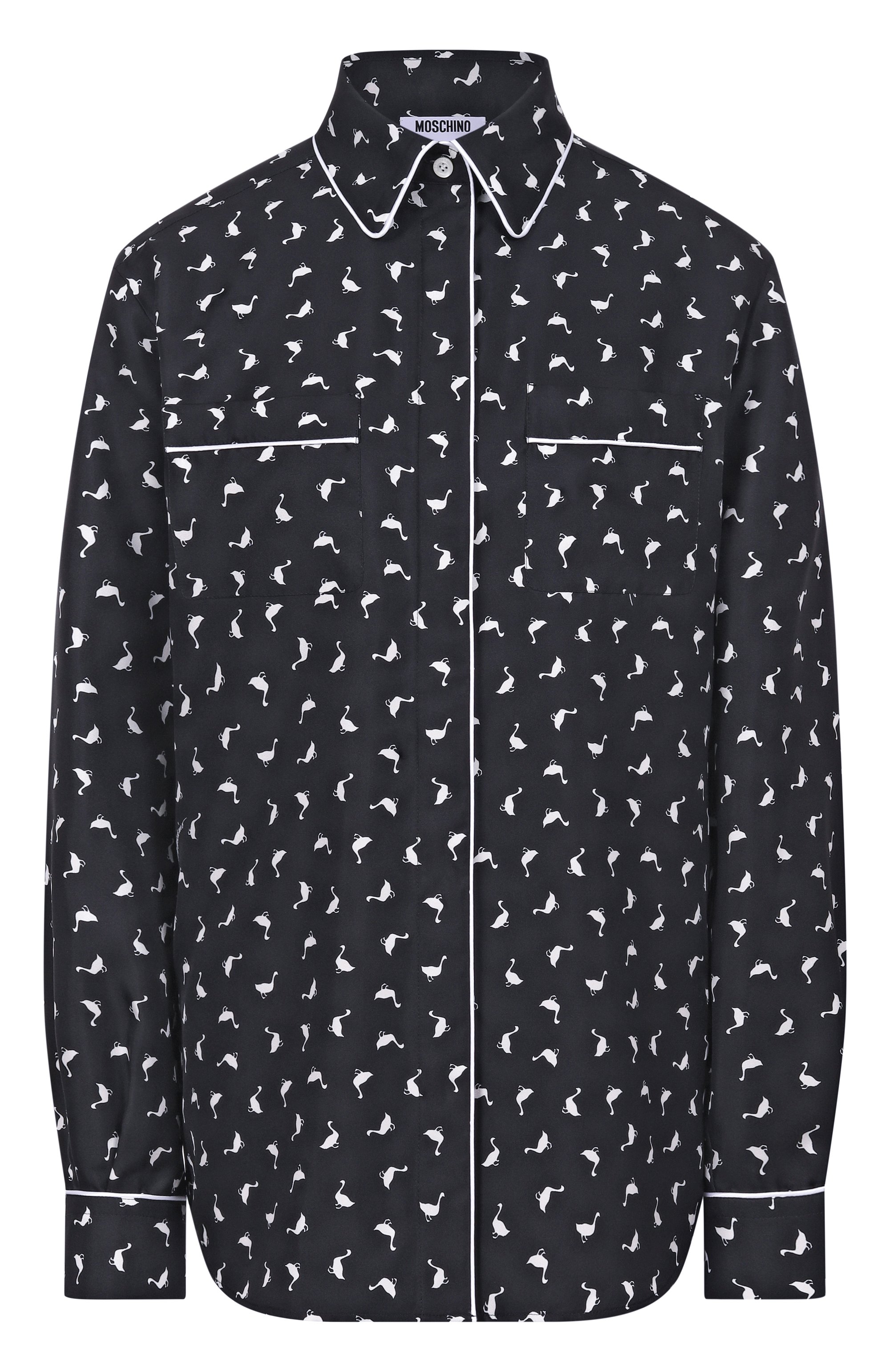 Шелковая рубашка MOSCHINO, арт. A0228/0562, фото 1