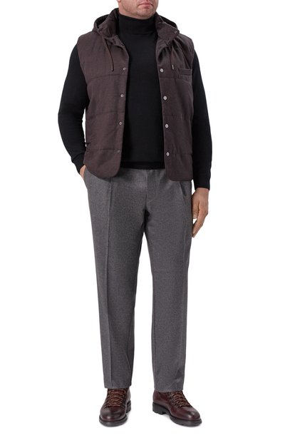 Шерстяная водолазка VAN LAACK черного цвета по цене 29950 руб., арт. VL-SAINI-F/S00176/3XL-6XL, фото 2 Шерстяная водолазка VAN LAACK, арт. VL-SAINI-F/S00176/3XL-6XL, фото 2