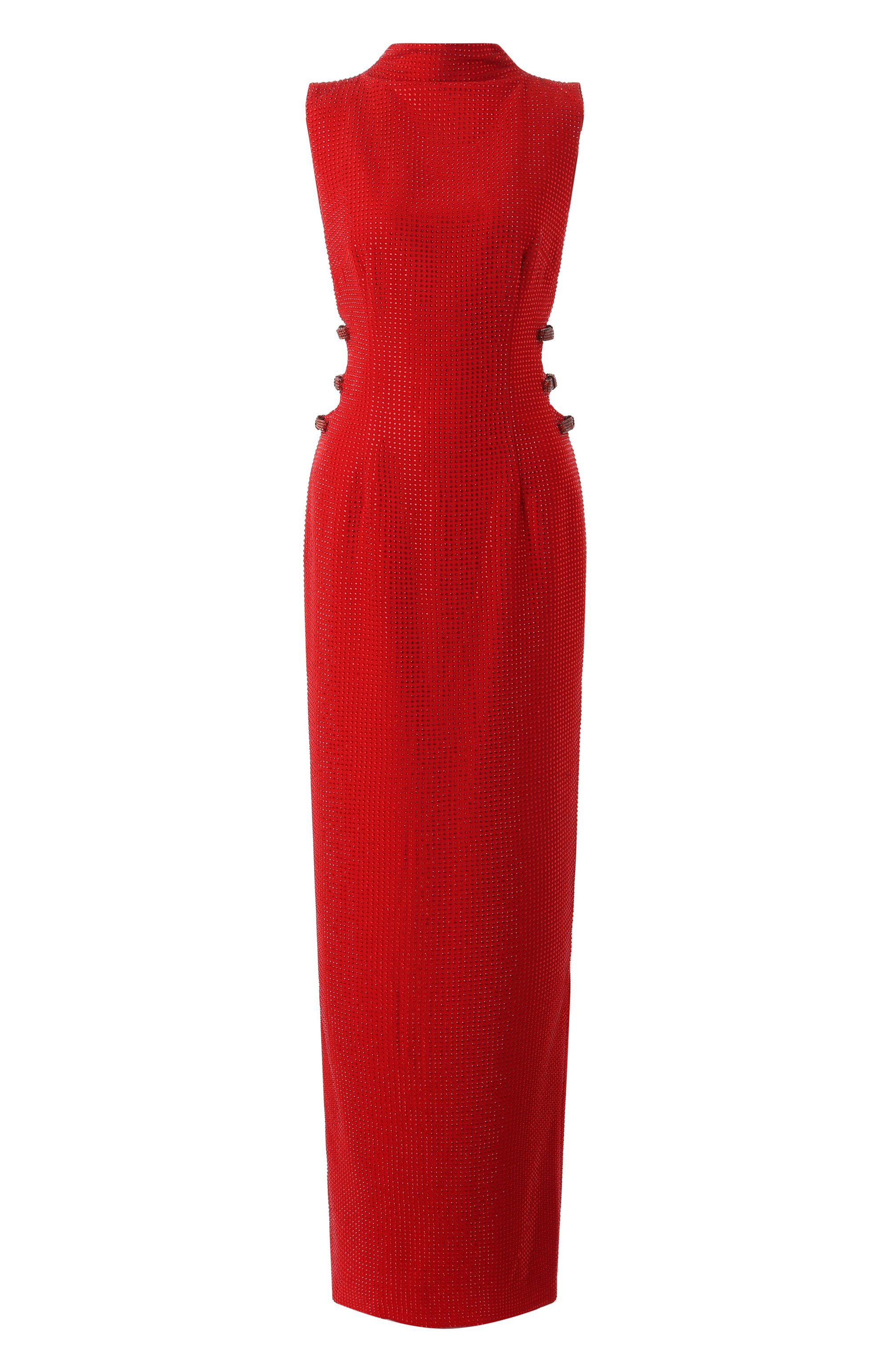 Платье с отделкой стразами SELF-PORTRAIT, арт. RS25-203X-R, фото 1