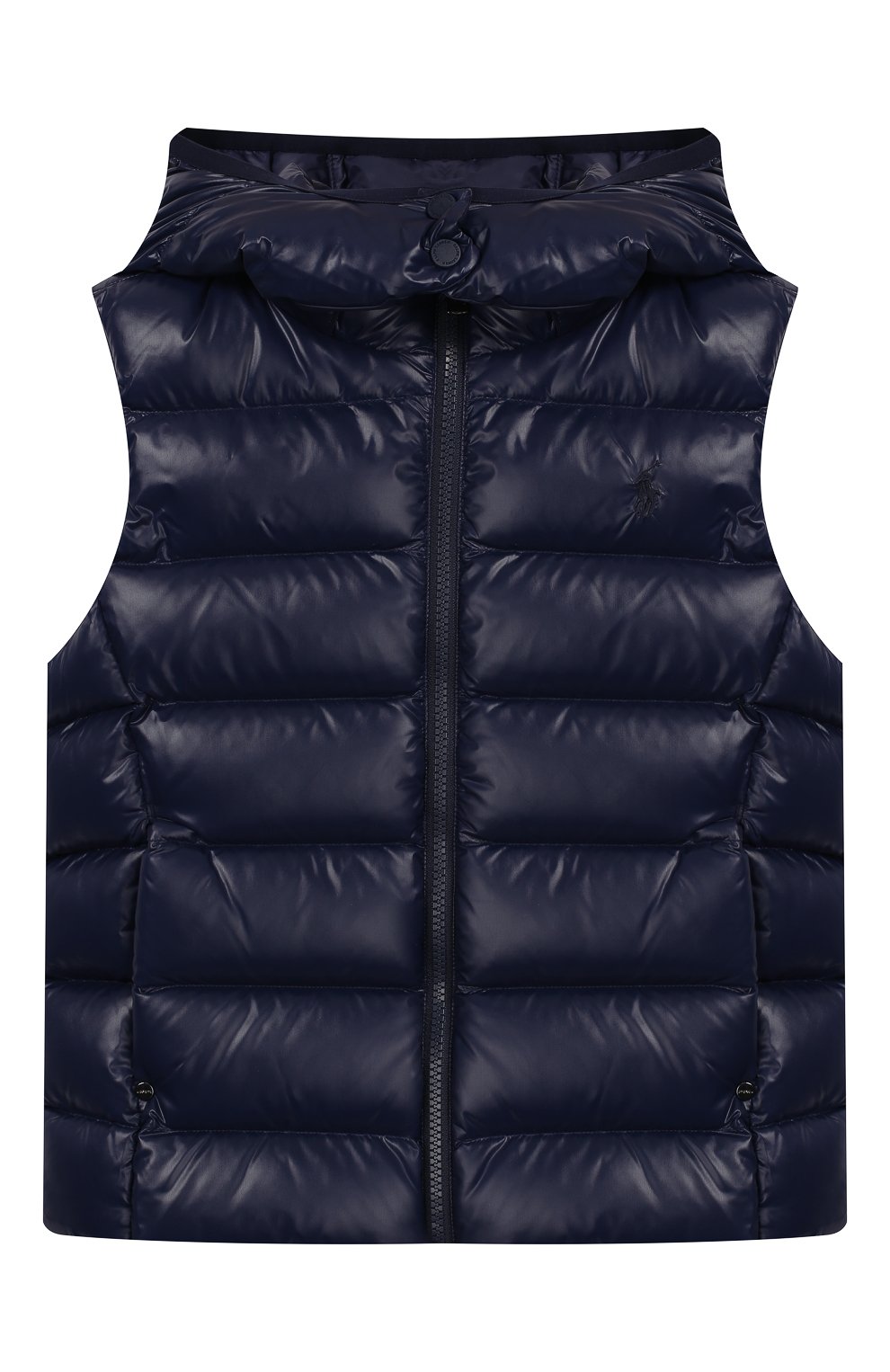 Пуховый жилет с капюшоном POLO RALPH LAUREN, арт. 313748073, фото 1