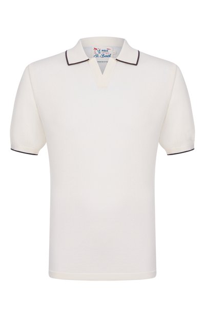 Мужская хлопковое поло MC2 SAINT BARTH, арт. SL00014-00095L/SL0AN C0NTRAST C0TT0N