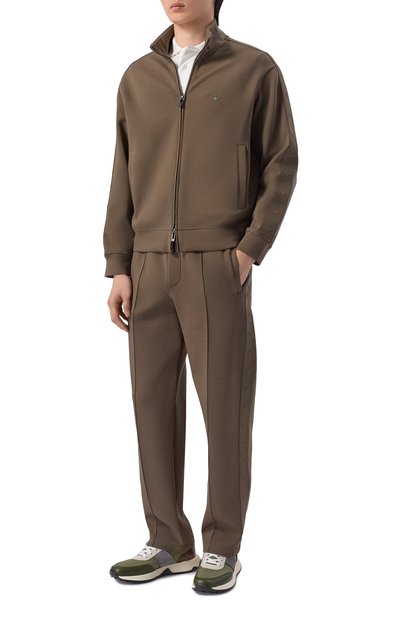 Хлопковая толстовка EMPORIO ARMANI, арт. EM005222/AF10013, фото 2