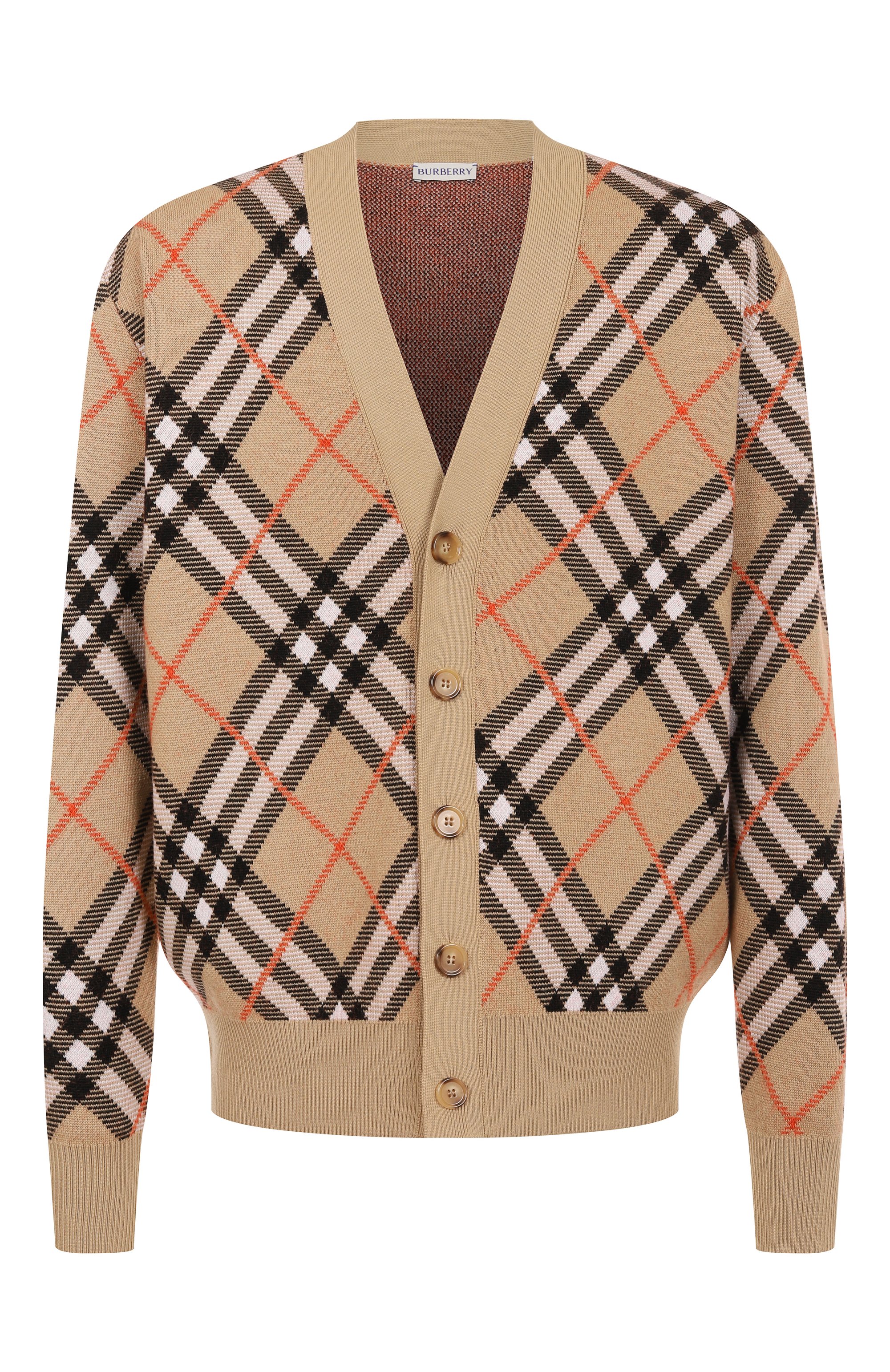 Шерстяной кардиган BURBERRY, арт. 8093494, фото 1