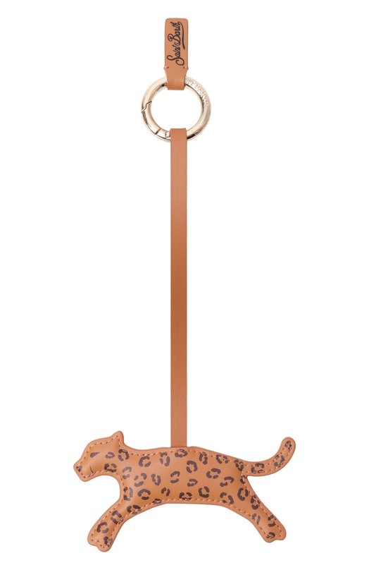 Кожаный брелок MC2 Saint Barth BCHARM01-00745I/BAG CHARM Коричневый BCHARM01-00745I/BAG CHARM