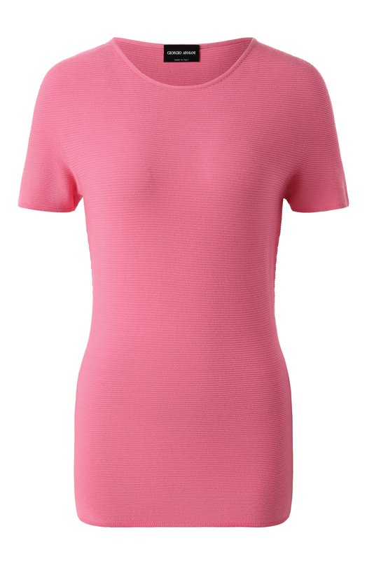 Топ из вискозы Giorgio Armani 8NAM32/AM05Z Розовый 8NAM32/AM05Z
