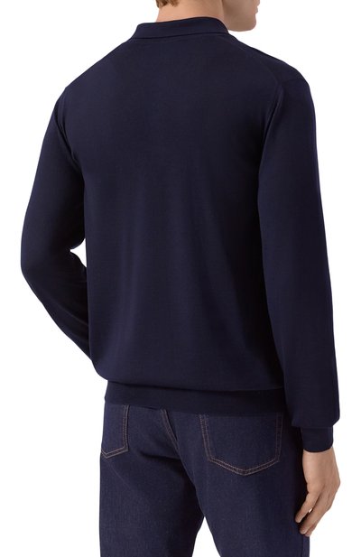 Шерстяное поло CORNELIANI, арт. 26M529-2625126, фото 4