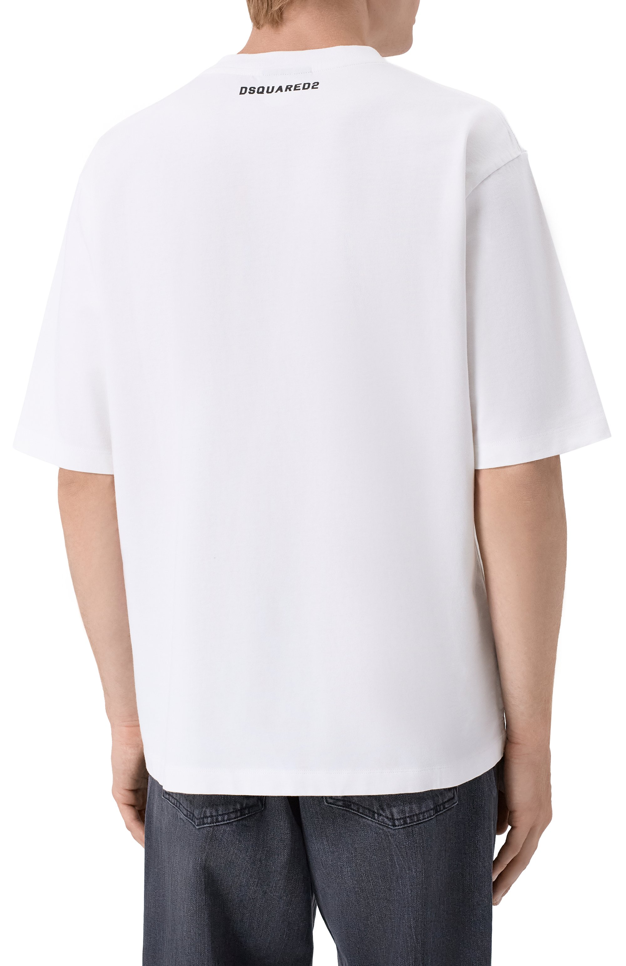 Хлопковая футболка DSQUARED2, арт. S74GD1557/D20106, фото 4