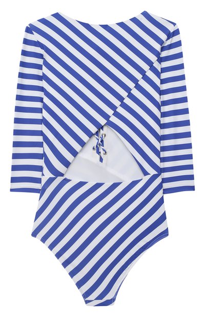 Слитный купальник NATAYAKIM синего цвета по цене 18000 руб., арт. NY-108/19K, фото 2 Слитный купальник NATAYAKIM, арт. NY-108/19K, фото 2