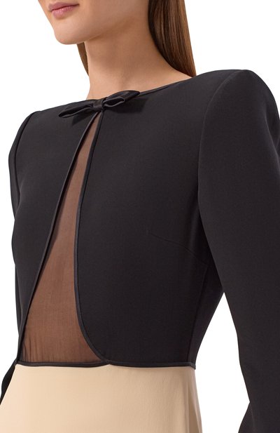 Шелковое платье VALENTINO разноцветного цвета по цене 1430000 руб., арт. 8B3VDMW5/1MM, фото 4 Шелковое платье VALENTINO, арт. 8B3VDMW5/1MM, фото 4