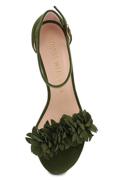 Замшевые босоножки STUART WEITZMAN, арт. S6137, фото 5
