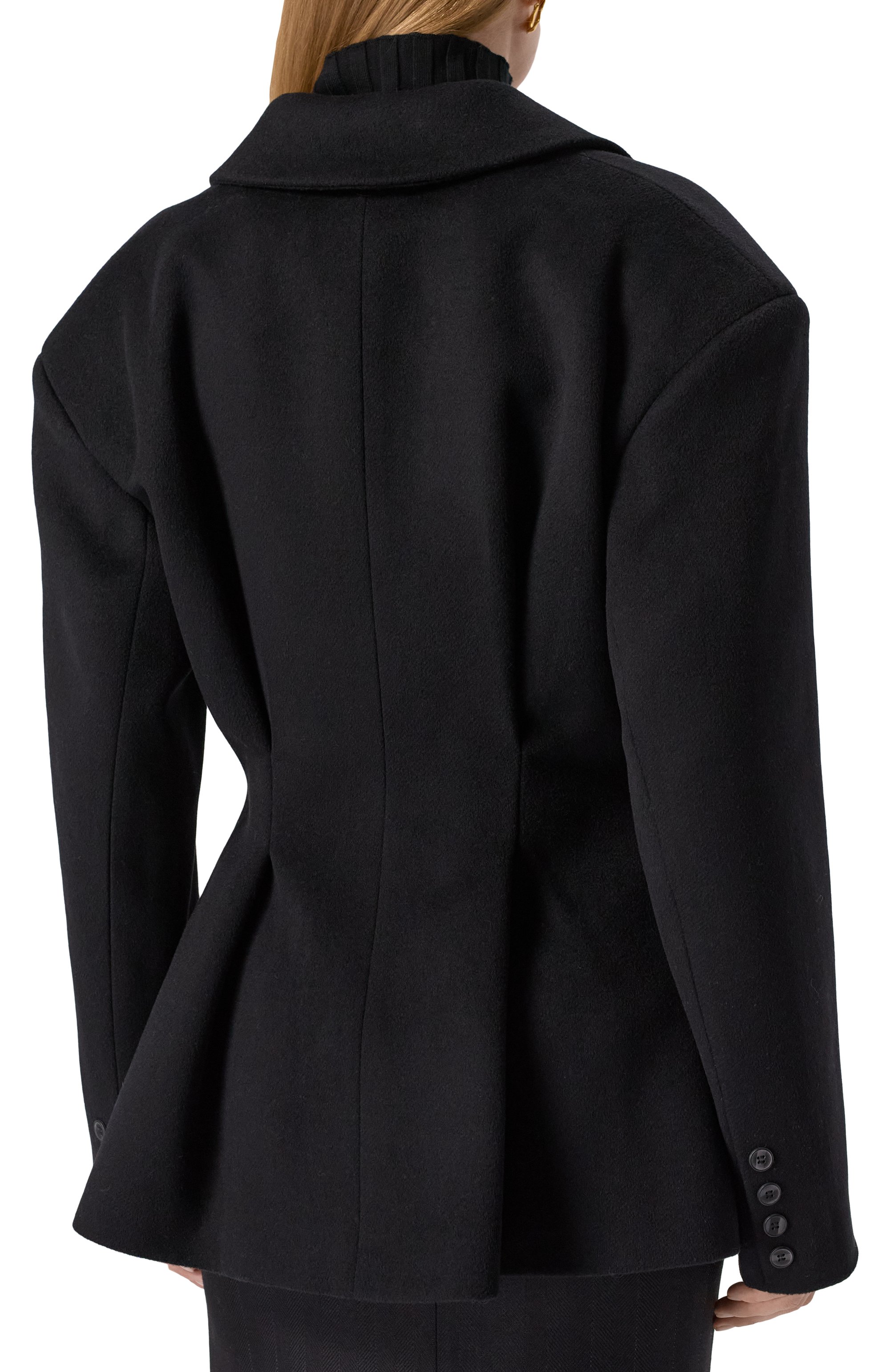 Полупальто из вискозы и шерсти LIKE YANA, арт. LY010201.0135.P9013D.00.24, фото 4