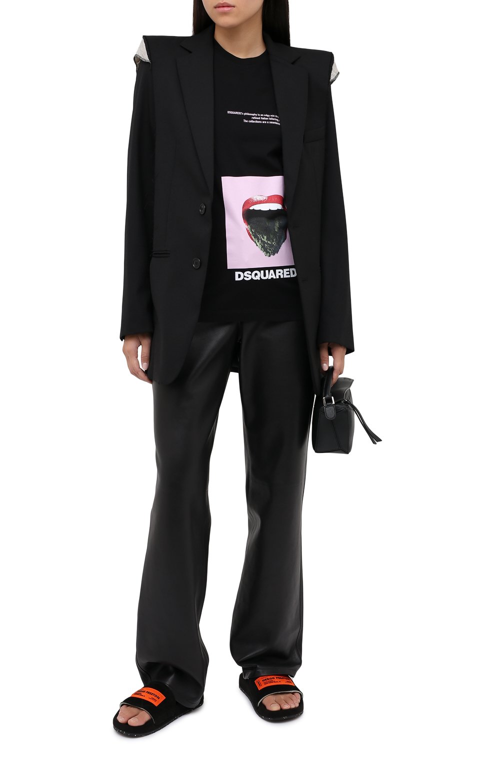 Хлопковая футболка DSQUARED2, арт. S72GD0248/S23009, фото 2