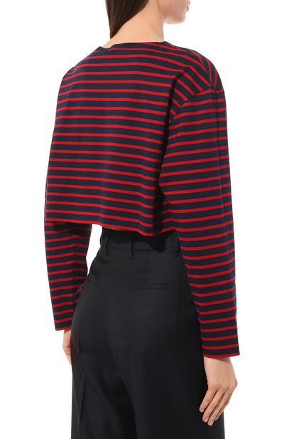 Хлопковый лонгслив PRADA, арт. 34628-1045-F0E7D-221, фото 4