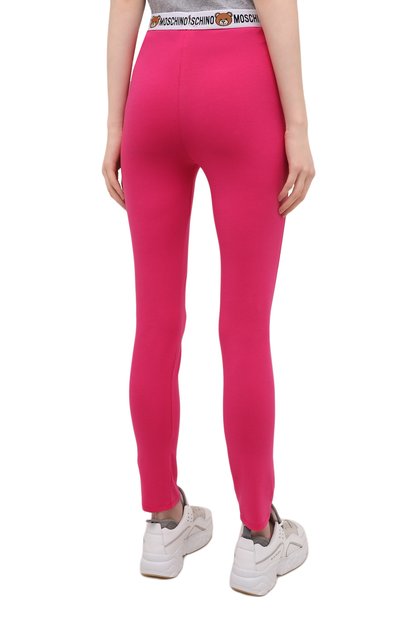 Хлопковые легинсы MOSCHINO, арт. A4311/9003, фото 4