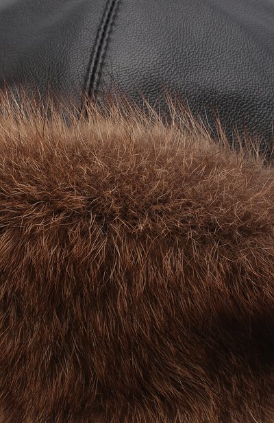 Шапка-ушанка из меха фишера VICTORIA KUSENKOVA, арт. 338506949158, фото 3