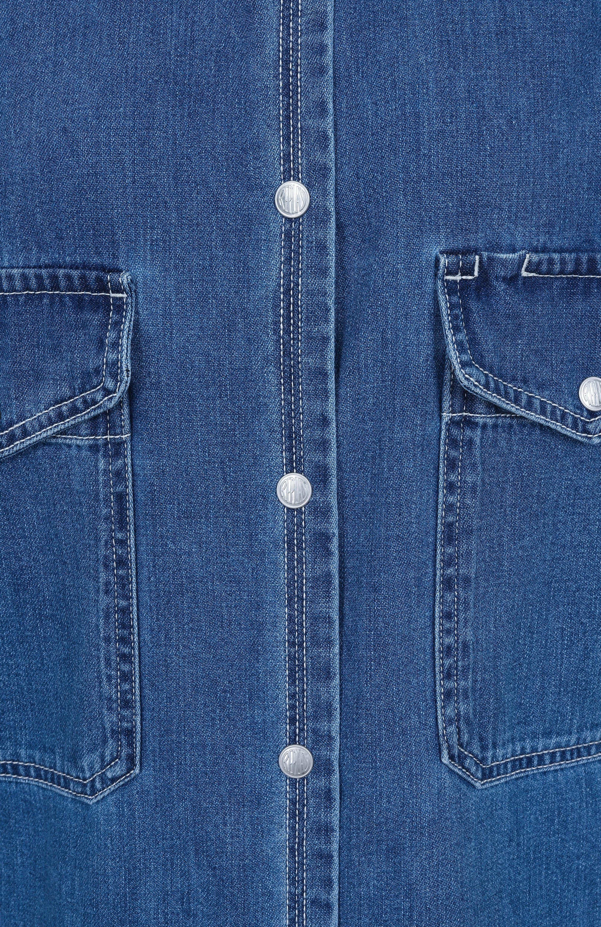 Джинсовая рубашка REPLAY, арт. W2Z1 .000.632 85A, фото 6