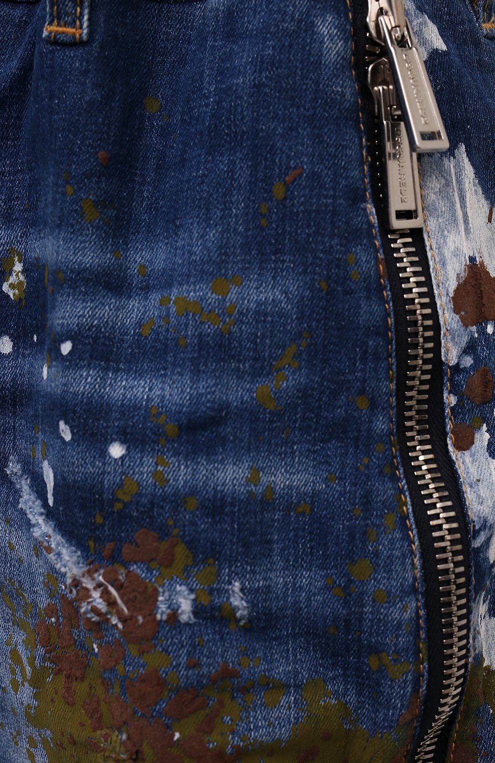 Джинсы DSQUARED2 синего цвета по цене 99500 руб., арт. S72KA1110/S30342, фото 5 Джинсы DSQUARED2, арт. S72KA1110/S30342, фото 5