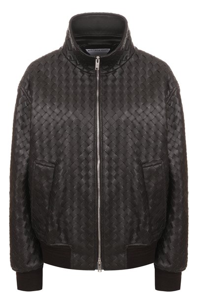 Женский кожаный бомбе�р BOTTEGA VENETA, арт. 813016/V2JG0