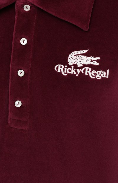 Хлопковое поло lacoste x ricky regal LACOSTE, арт. PH1693, фото 5