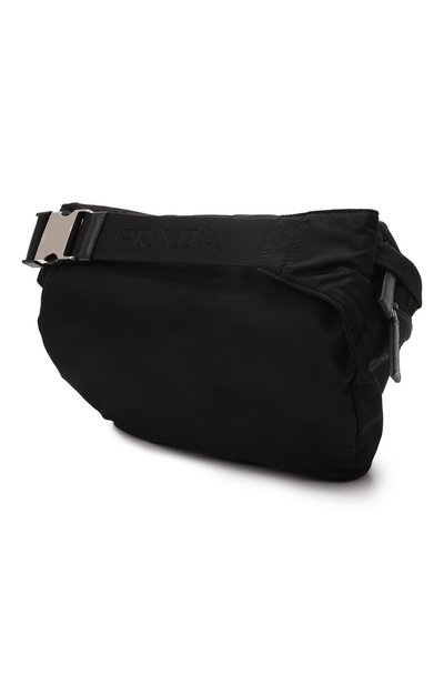 Поясная сумка PRADA черного цвета по цене 160000 руб., арт. 2VL038-2DMG-F0002-OOO, фото 3 Поясная сумка PRADA, арт. 2VL038-2DMG-F0002-OOO, фото 3