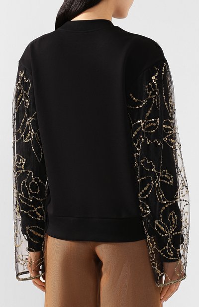 Хлопковый свитшот DRIES VAN NOTEN, арт. 201-11148-9635, фото 4