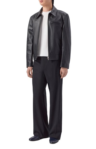 Мужские кожаные лоферы jordaan GUCCI, арт. 834289/AADCW