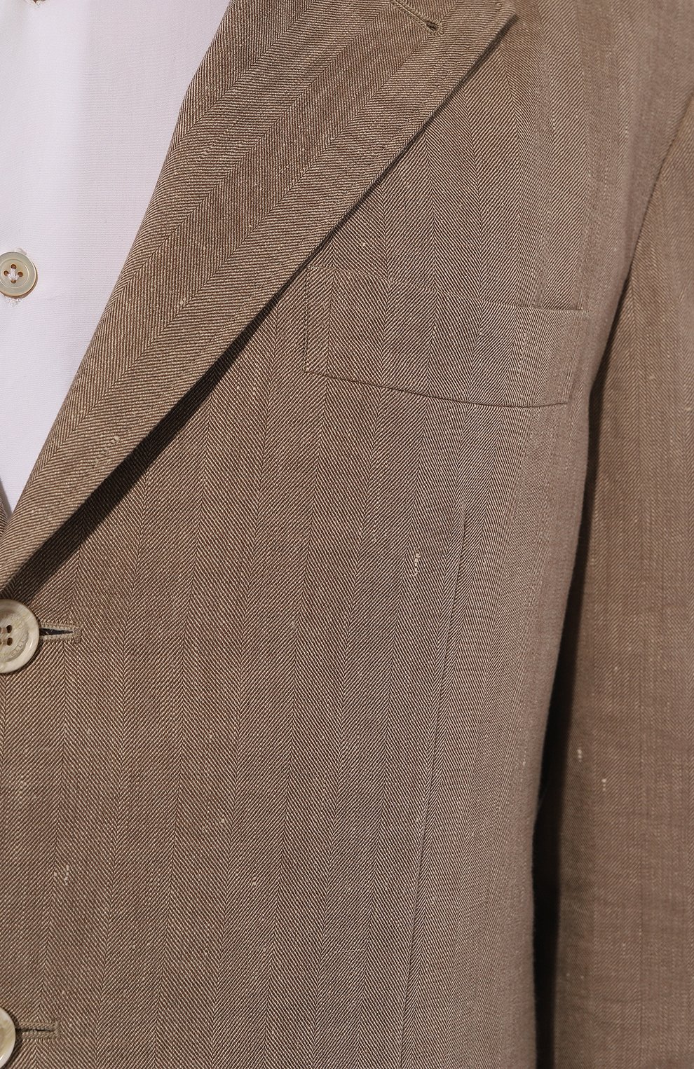 Костюм изо льна и шерсти BRUNELLO CUCINELLI, арт. MS465LDTR, фото 8