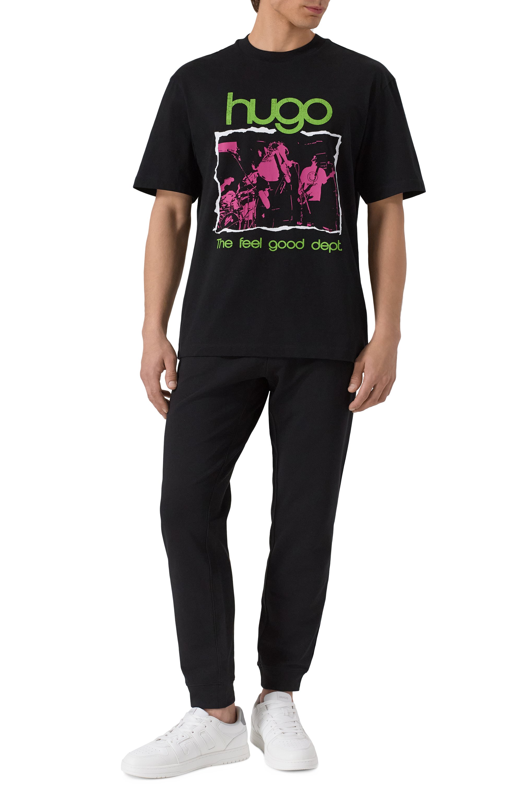 Хлопковая футболка HUGO BLUE, арт. 50543494, фото 2