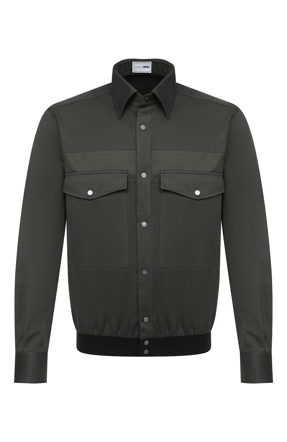 Хлопковая рубашка ZILLI SPORT, арт. MFU-7061-0002/0004/05/06, фото 1