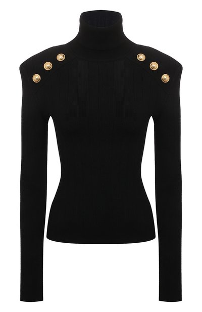 Водолазка из вискозы BALMAIN, арт. AF0KH000KB07, фото 1