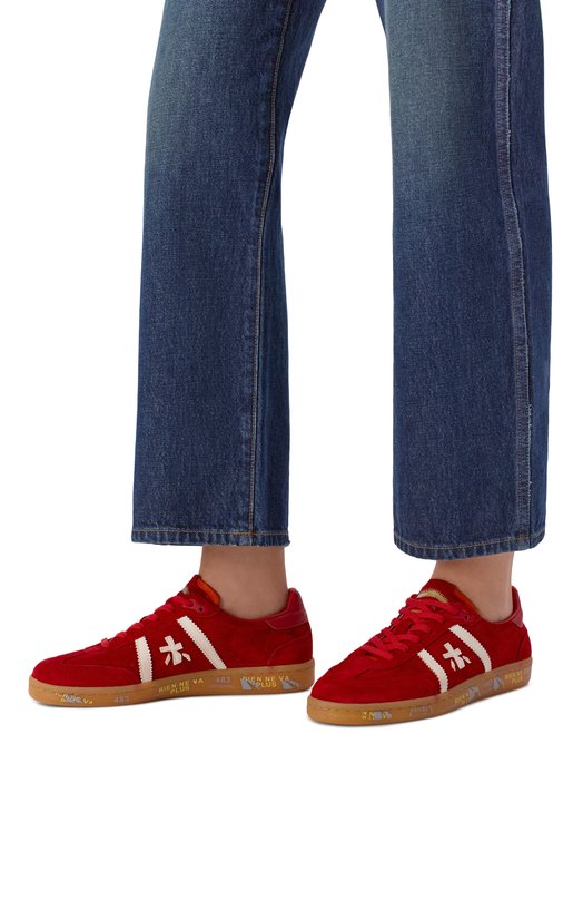 Комбинированные кеды Bonnie-D Premiata B0NNIED/VAR 8036 Красный  B0NNIED/VAR 8036 Фото 2