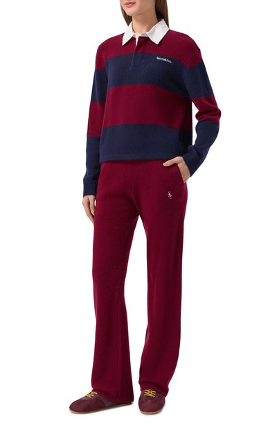 Брюки из кашемира и шерсти SPORTY AND RICH, арт. PA02762302RE10, фото 2