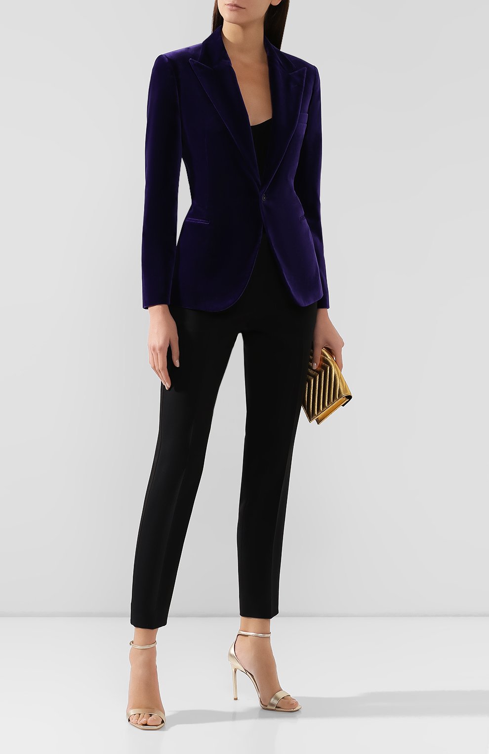 Бархатный жакет RALPH LAUREN, арт. 290777409, фото 2