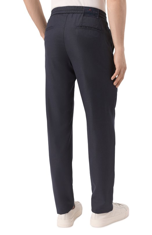 Шерстяные брюки Kiton UP1LACK0629F04 Синий  UP1LACK0629F04 Фото 4