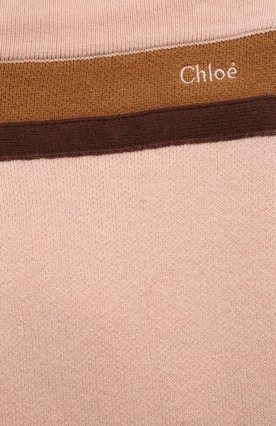 Джоггеры из хлопка и шерсти CHLOÉ, арт. C20304, фото 3