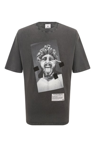 Мужская хлопковая футболка DIEGO VENTURINO, арт. D3W4DVTS0ZHF