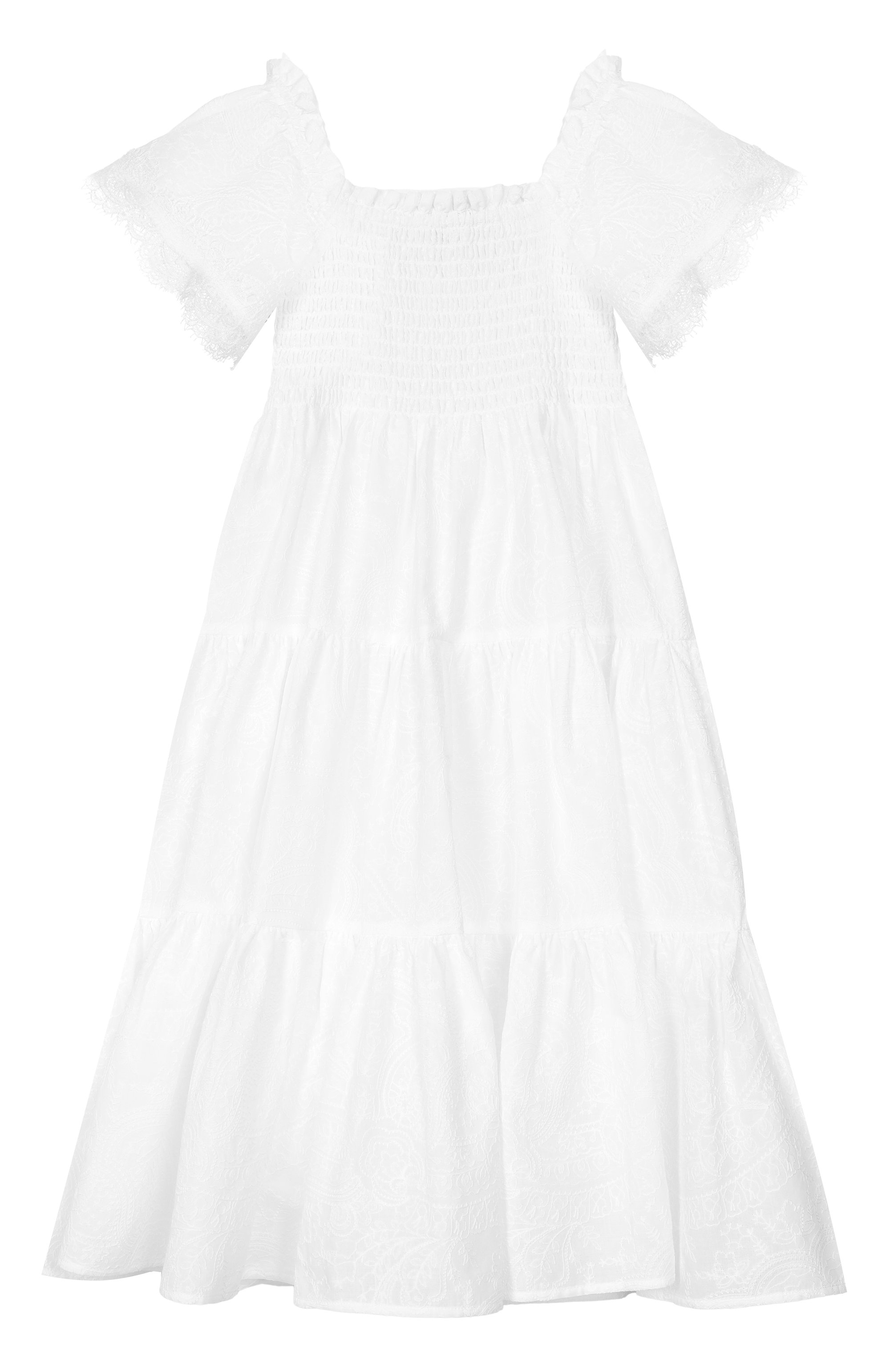 Хлопковое платье ERMANNO SCERVINO, арт. Z1G905, фото 2