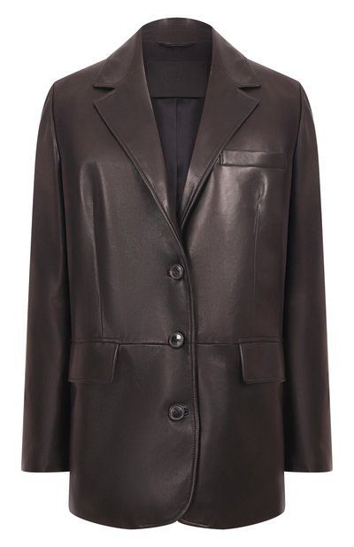 Женская кожаный жакет MVST, арт. M25.1PW.L009/BIG SIZE/NAPPA CREAM