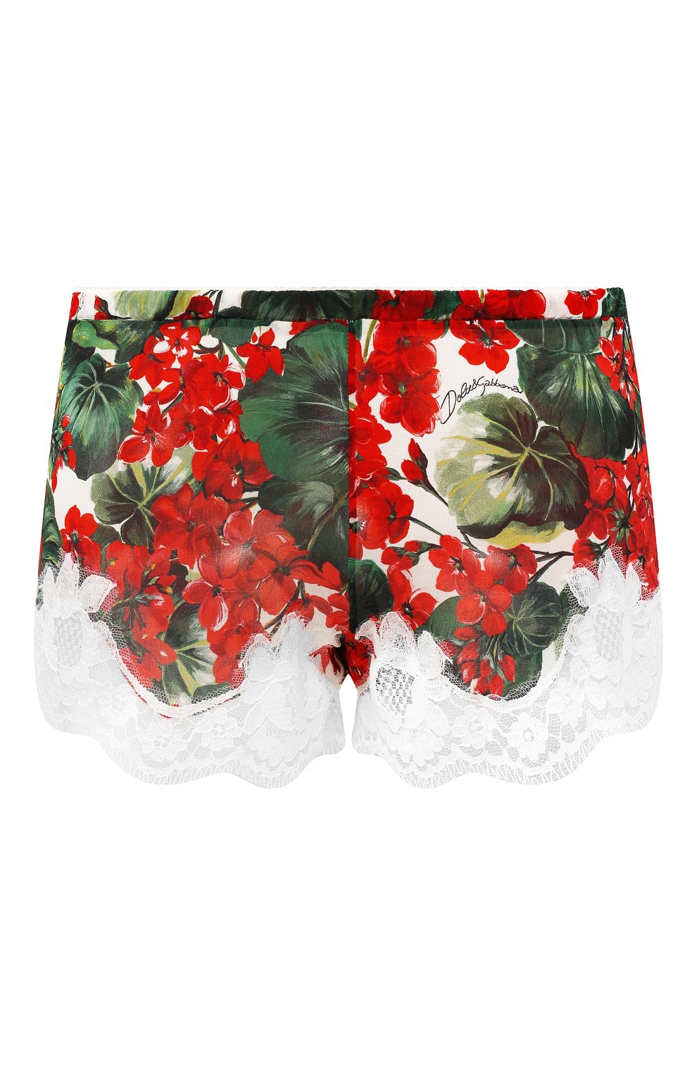 Шорты с принтом DOLCE & GABBANA красного цвета по цене 49950 руб., арт. 03A02T/FSAYB, фото 1 Шорты с принтом DOLCE & GABBANA, арт. 03A02T/FSAYB, фото 1